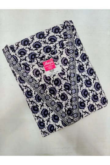 Premium V-Neck Cotton Frock for Women – Breathable & Skin-Friendly
