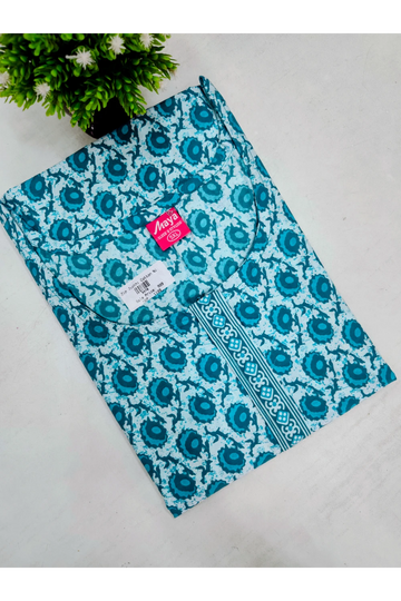 Elegant Zip Nighty – Jyothi Cotton Breeze
