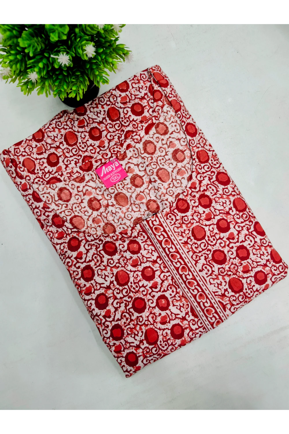 Elegant Zip Nighty – Jyothi Cotton Breeze