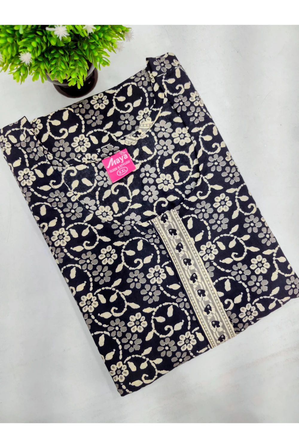 Elegant Zip Nighty – Jyothi Cotton Breeze