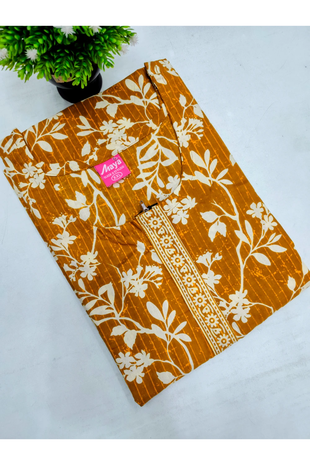 Elegant Zip Nighty – Jyothi Cotton Breeze