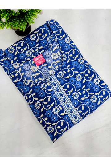 Elegant Zip Nighty – Jyothi Cotton Breeze