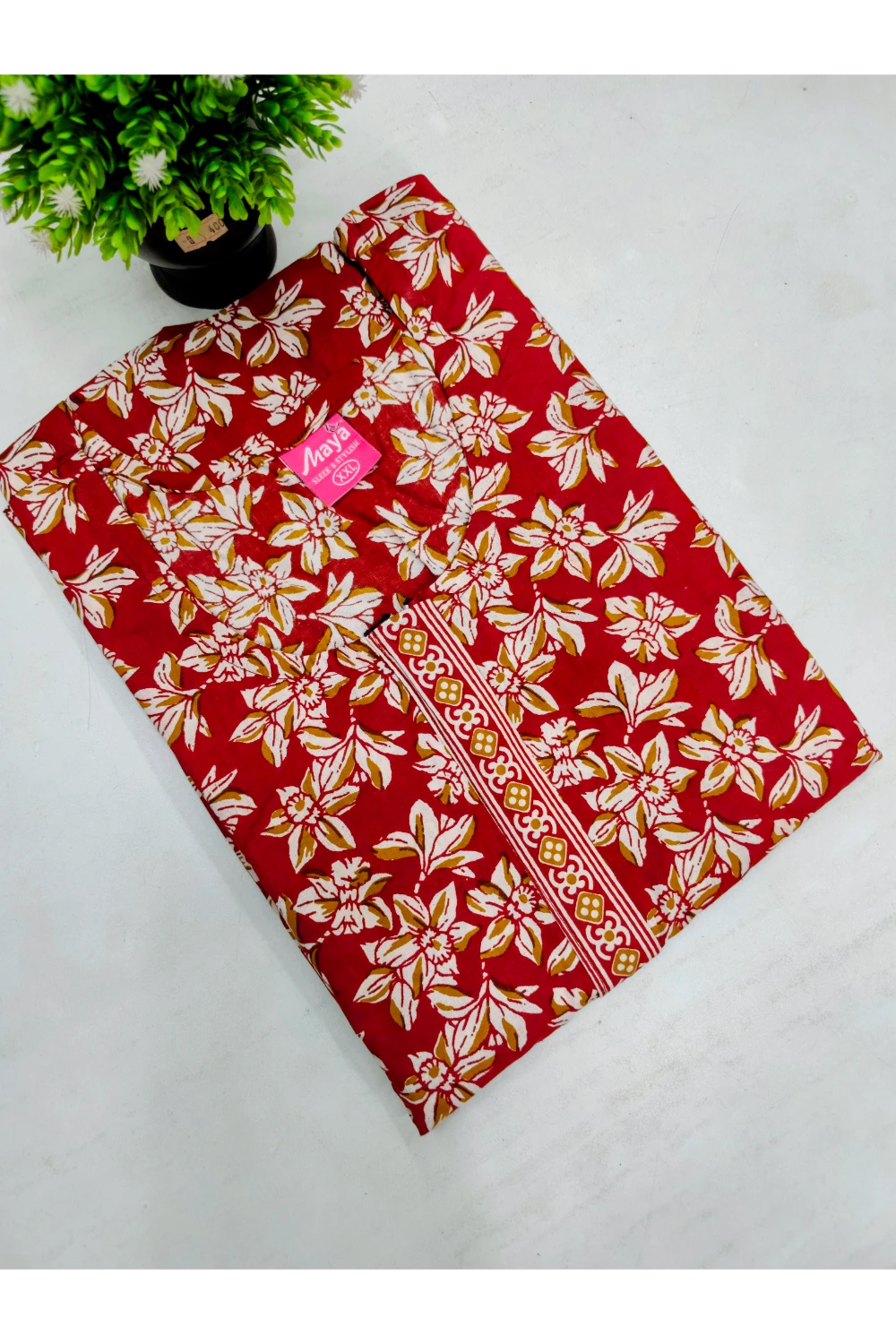 Elegant Zip Nighty – Jyothi Cotton Breeze