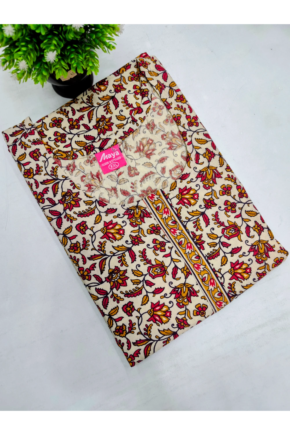 Elegant Zip Nighty – Jyothi Cotton Breeze