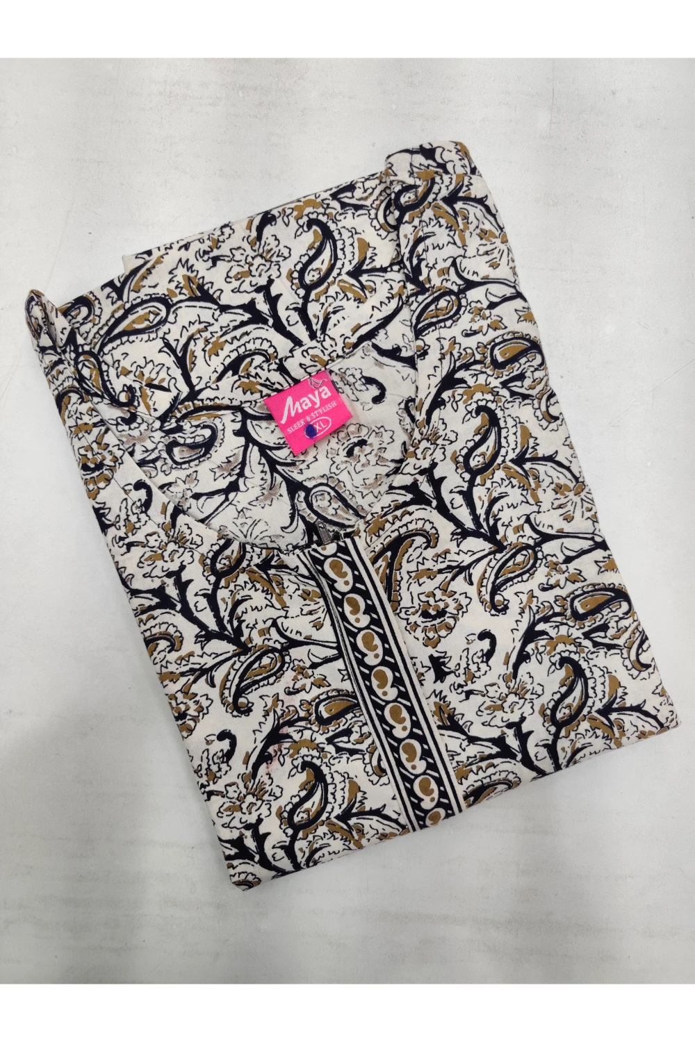 Elegant Zip Nighty – Jyothi Cotton Breeze