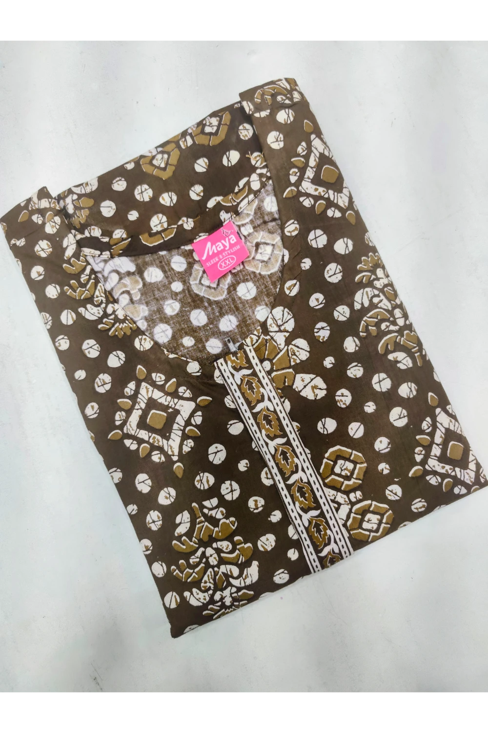 Elegant Zip Nighty – Jyothi Cotton Breeze