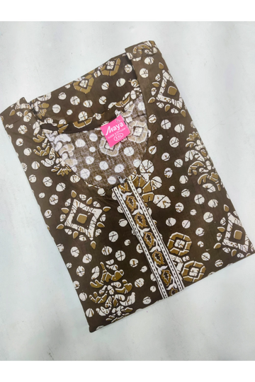 Elegant Zip Nighty – Jyothi Cotton Breeze