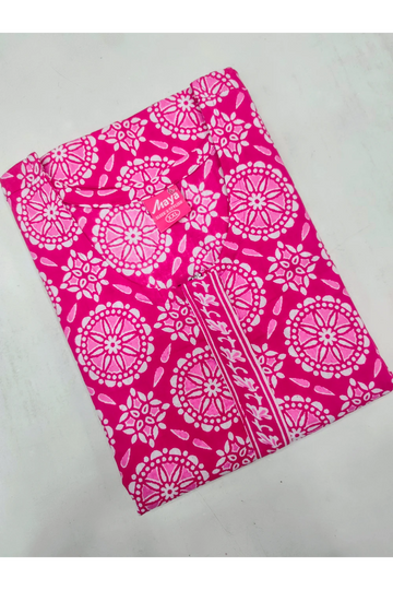 Elegant Zip Nighty – Jyothi Cotton Breeze