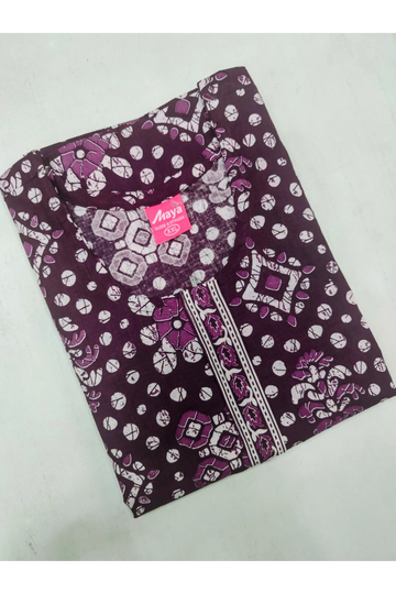 Elegant Zip Nighty – Jyothi Cotton Breeze