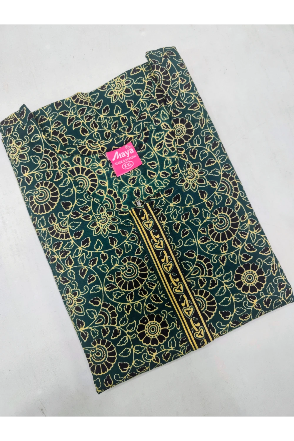 Elegant Zip Nighty – Jyothi Cotton Breeze