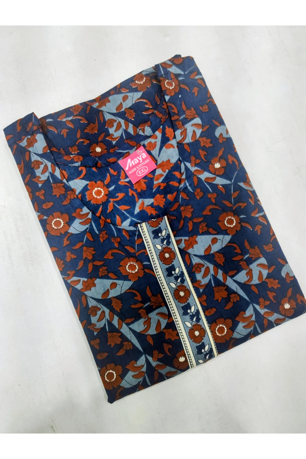Elegant Zip Nighty – Jyothi Cotton Breeze