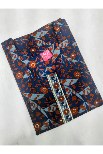 Elegant Zip Nighty – Jyothi Cotton Breeze