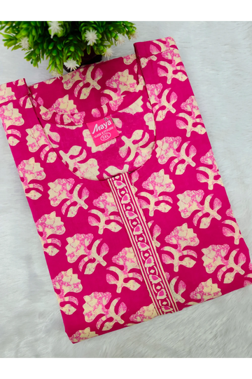 Elegant Zip Nighty – Jyothi Cotton Breeze