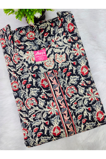 Elegant Zip Nighty – Jyothi Cotton Breeze