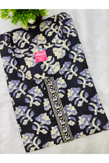 Elegant Zip Nighty – Jyothi Cotton Breeze