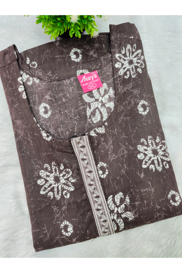 Elegant Zip Nighty – Jyothi Cotton Breeze