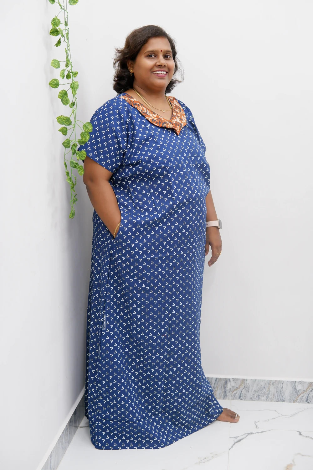 Vintage Style Peter Pan Collar Nighty